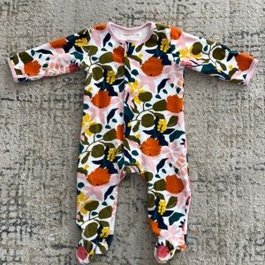 Like New - Magnetic Me Velour Footie